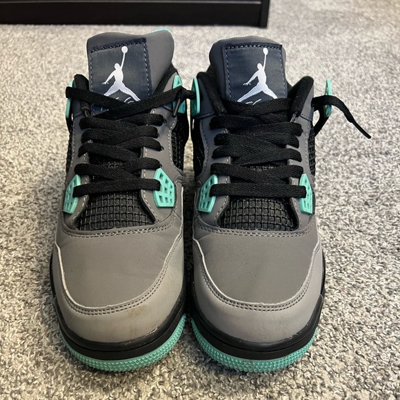 Air Jordan 4 Retro GS ‘Green Glow’ - Picture 4 of 5